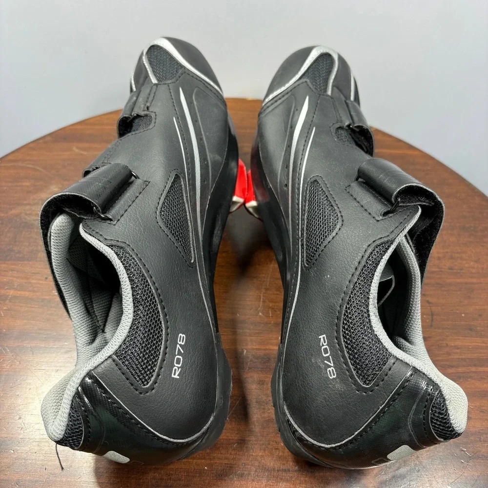 Shimano Dynalast Cycling Pedaling Dynamics Shoes‎ Mens Size 8.3 Black SH-R078L